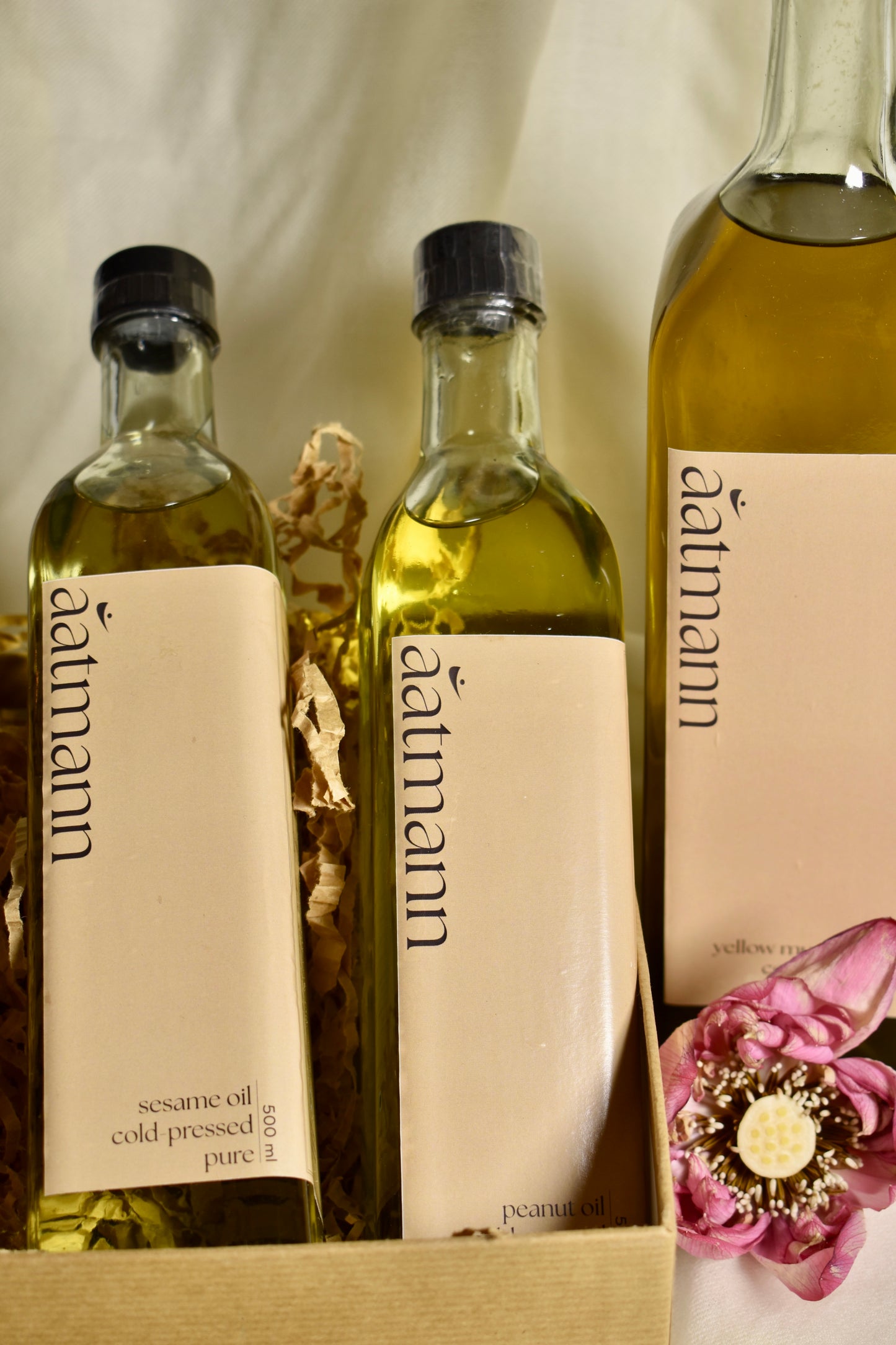 500ml & 1 Litre Edible Oils- pack of 4