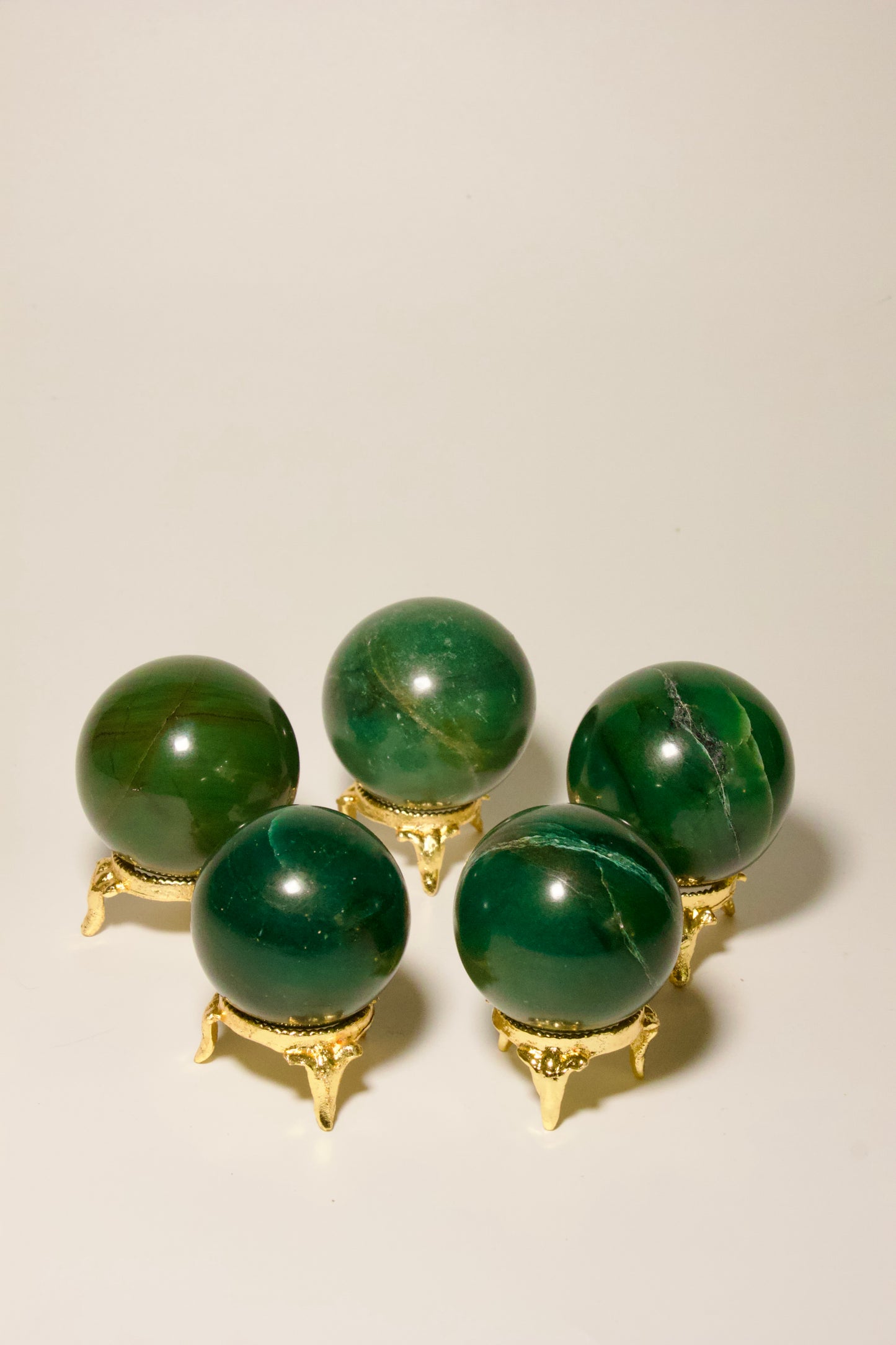 Green Aventurine Spheres