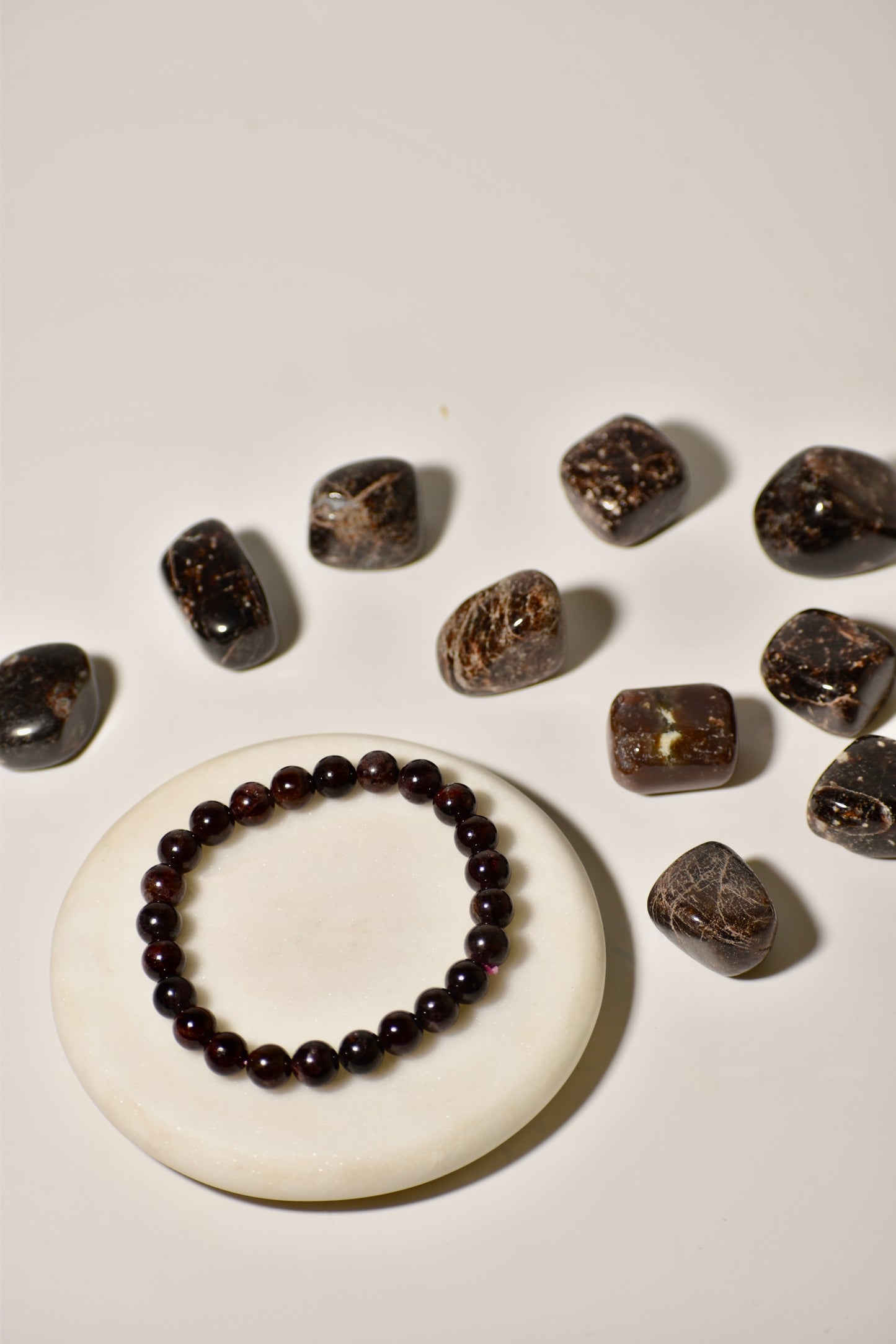 Red Garnet Root Chakra Bracelet