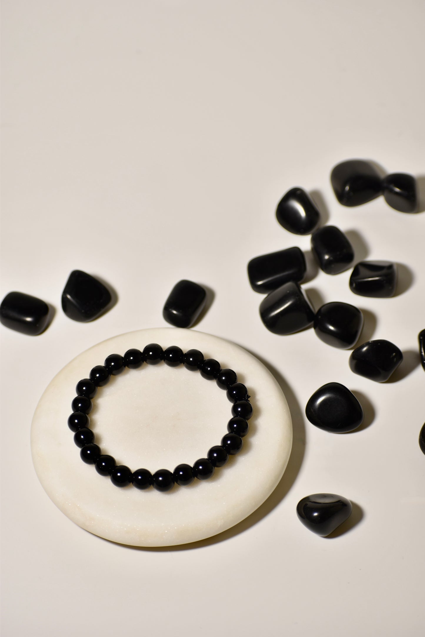 Black Obsidian Root Chakra Bracelet