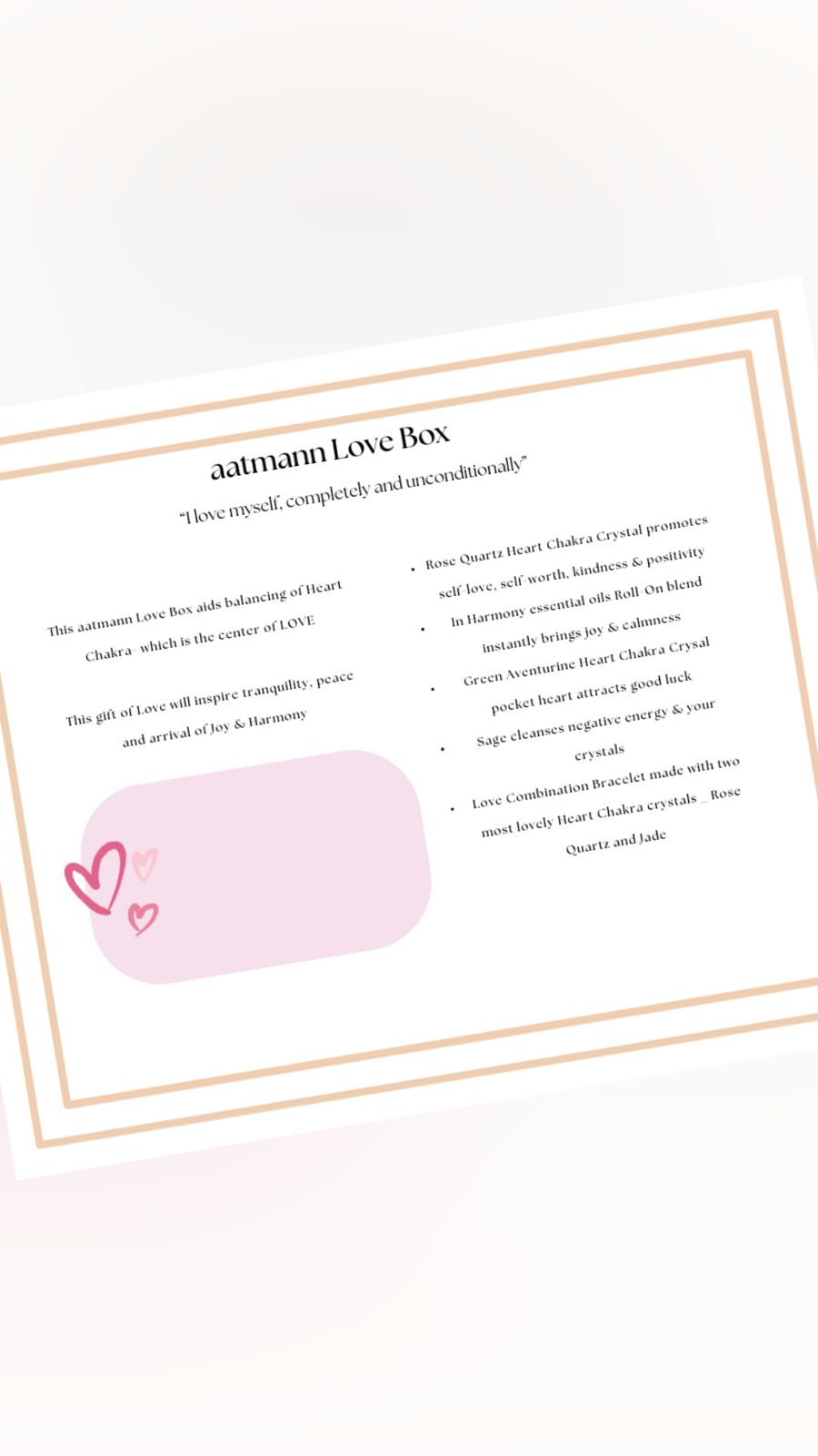 Love Box- Gift Loving Kindness