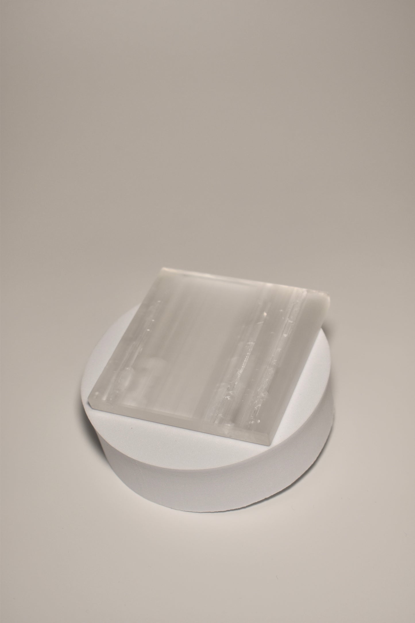 Selenite Plate to Clean and Charge crystals