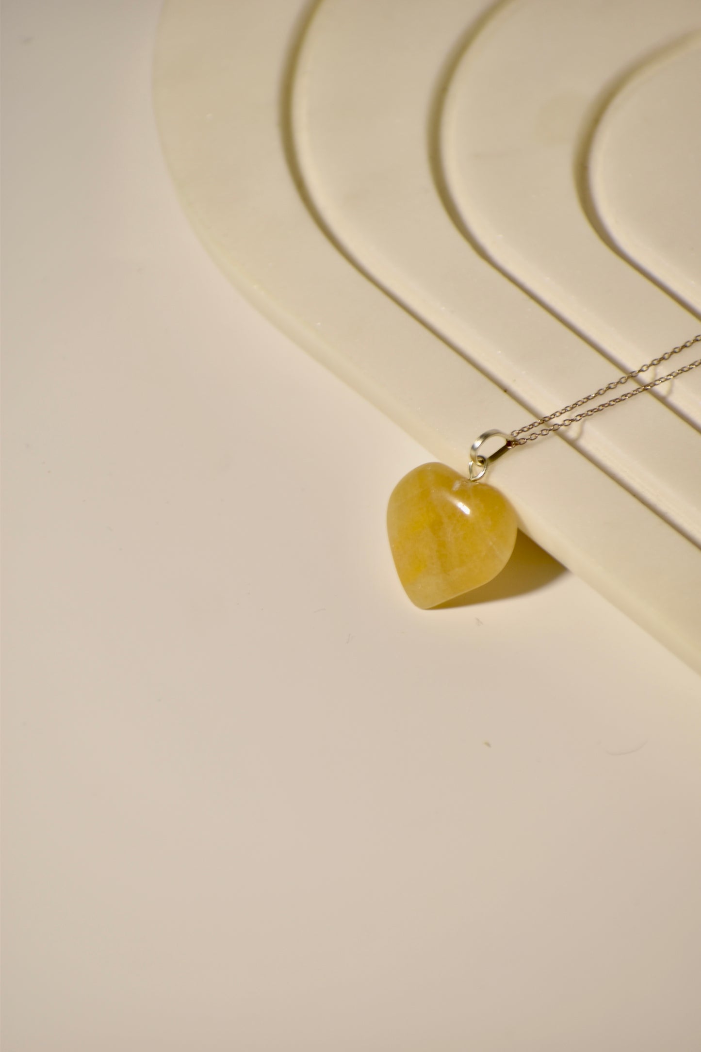Yellow Aventurine Solar Plexus Heart Necklace