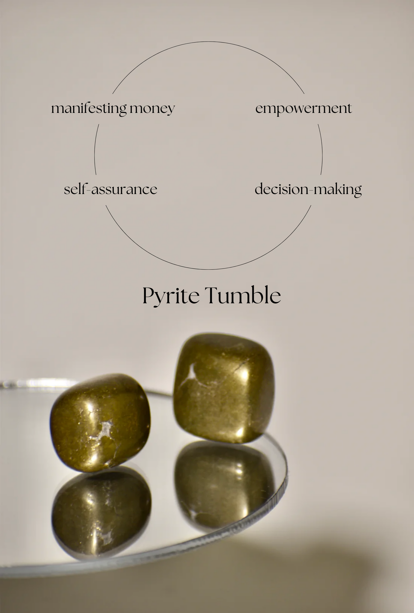 Pyrite Solar Plexus Chakra Crystal