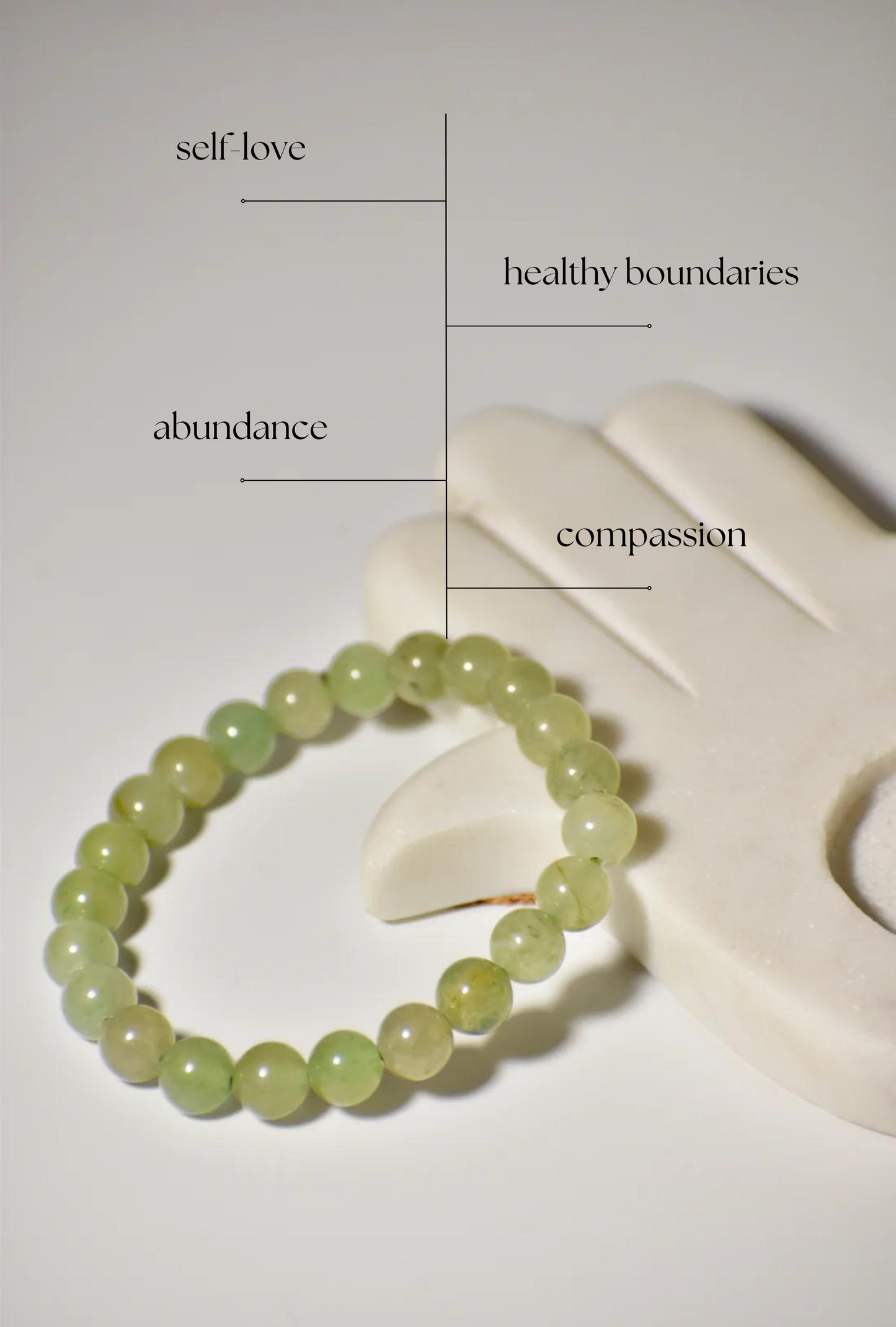 Green Jade Heart Chakra Bracelet