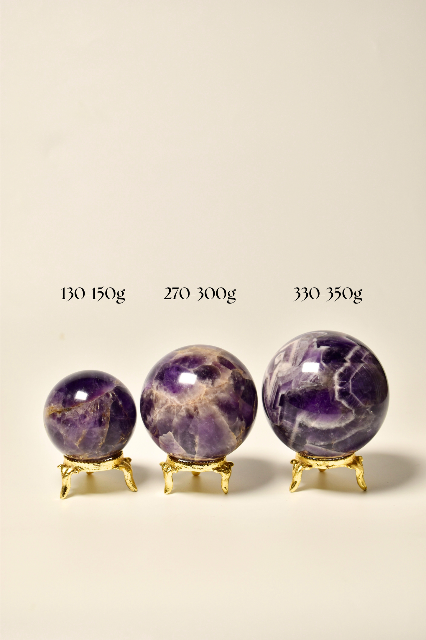 Amethyst Spheres