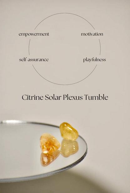 Citrine Solar Plexus Chakra Crystal (small)