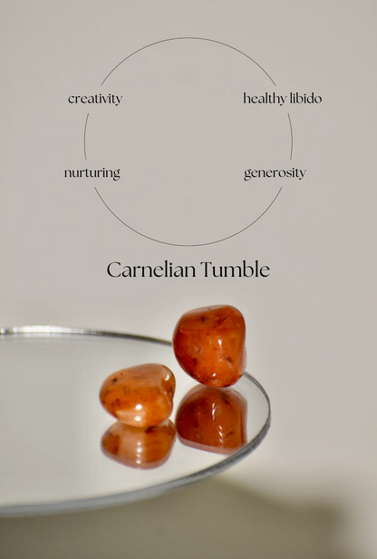 Carnelian Sacral Chakra Crystal (small)