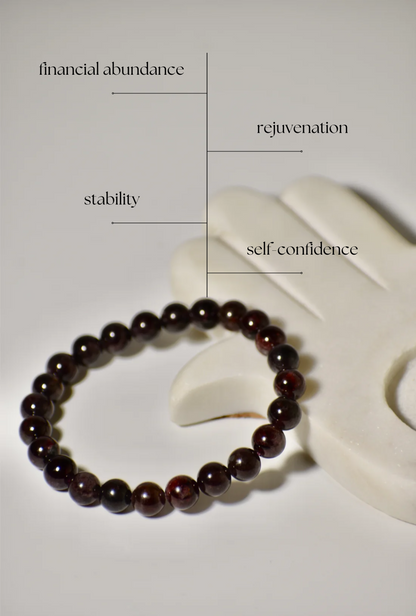 Red Garnet Root Chakra Bracelet