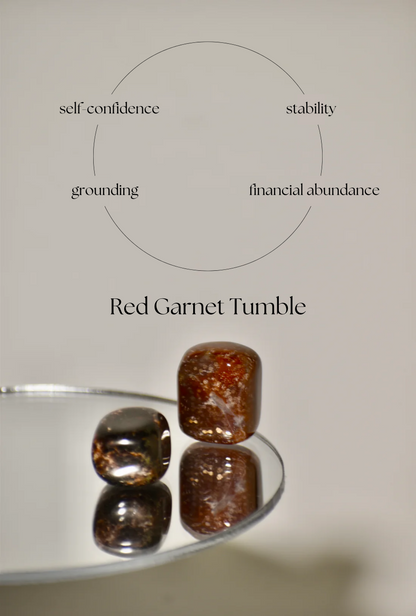 Red Garnet Root Chakra Crystal