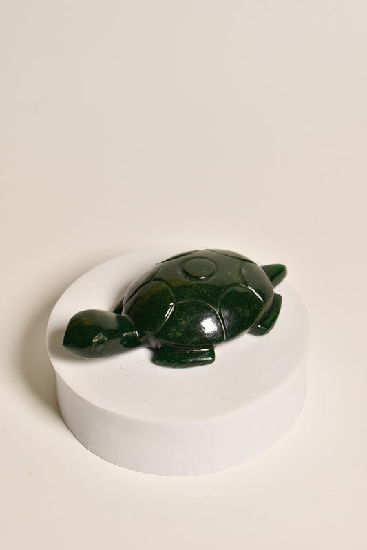 Green Aventurine Turtle