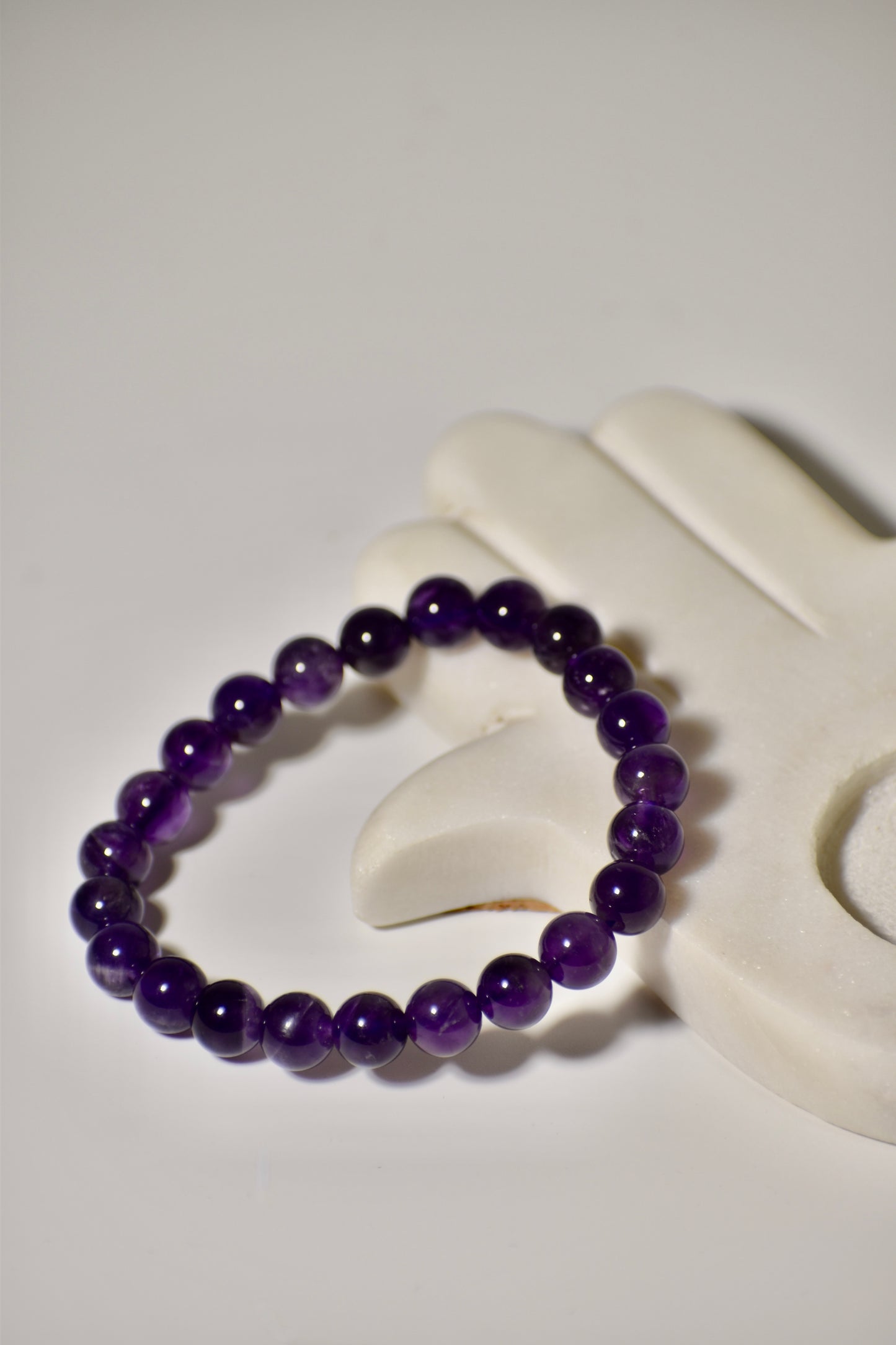 Amethyst Crown Chakra Bracelet