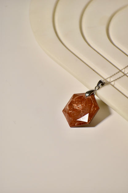 Red Jasper Root Chakra Star Necklace