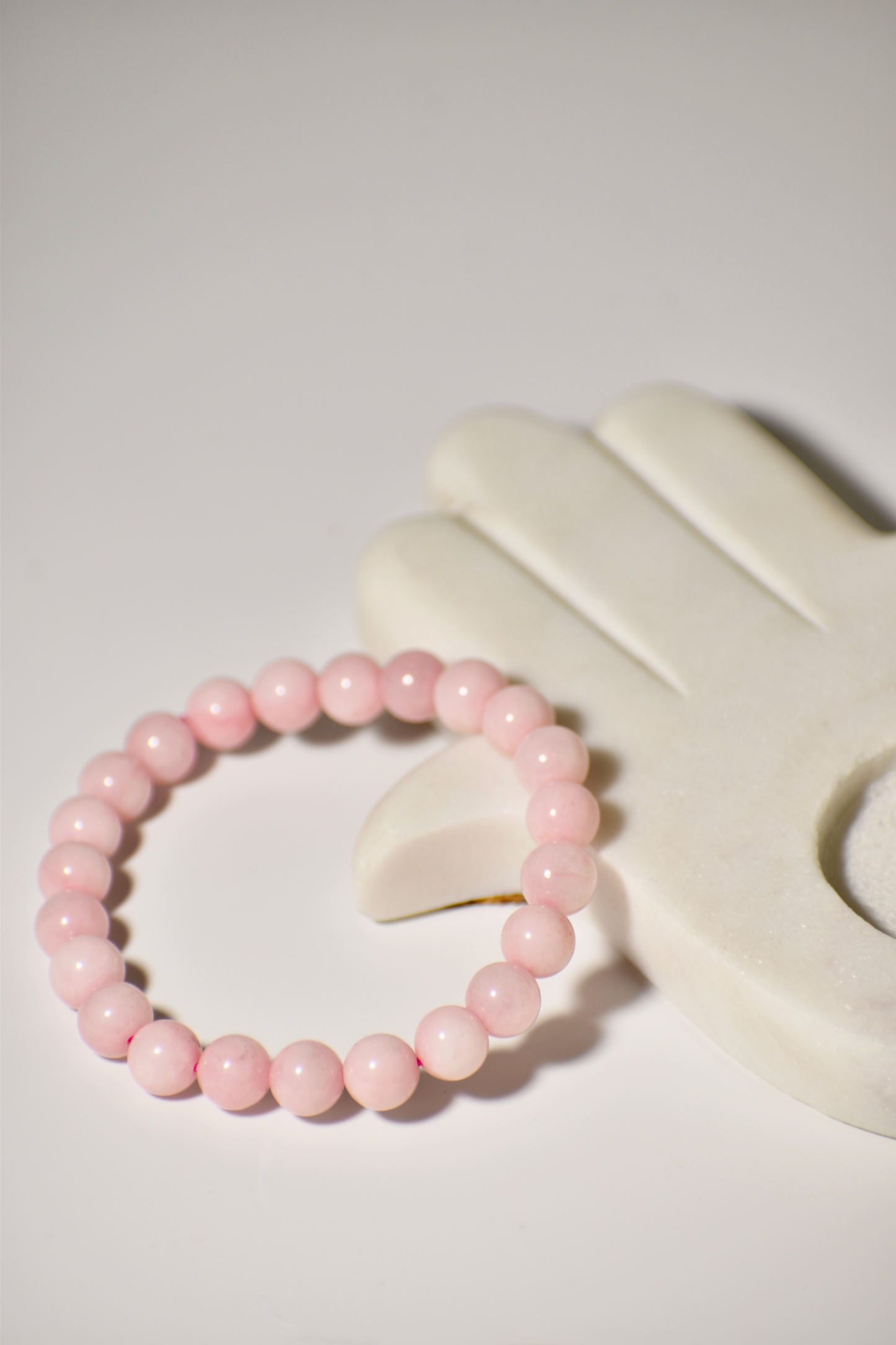 Rose Quartz Heart Chakra Bracelet